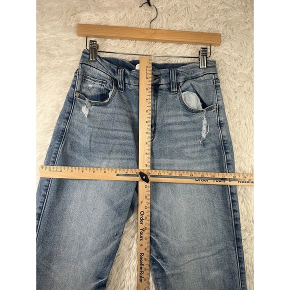 I & M Jeans Signature Women’s Size 9 Regular Stretch Skinny Distressed Ripped - Picture 8 of 16